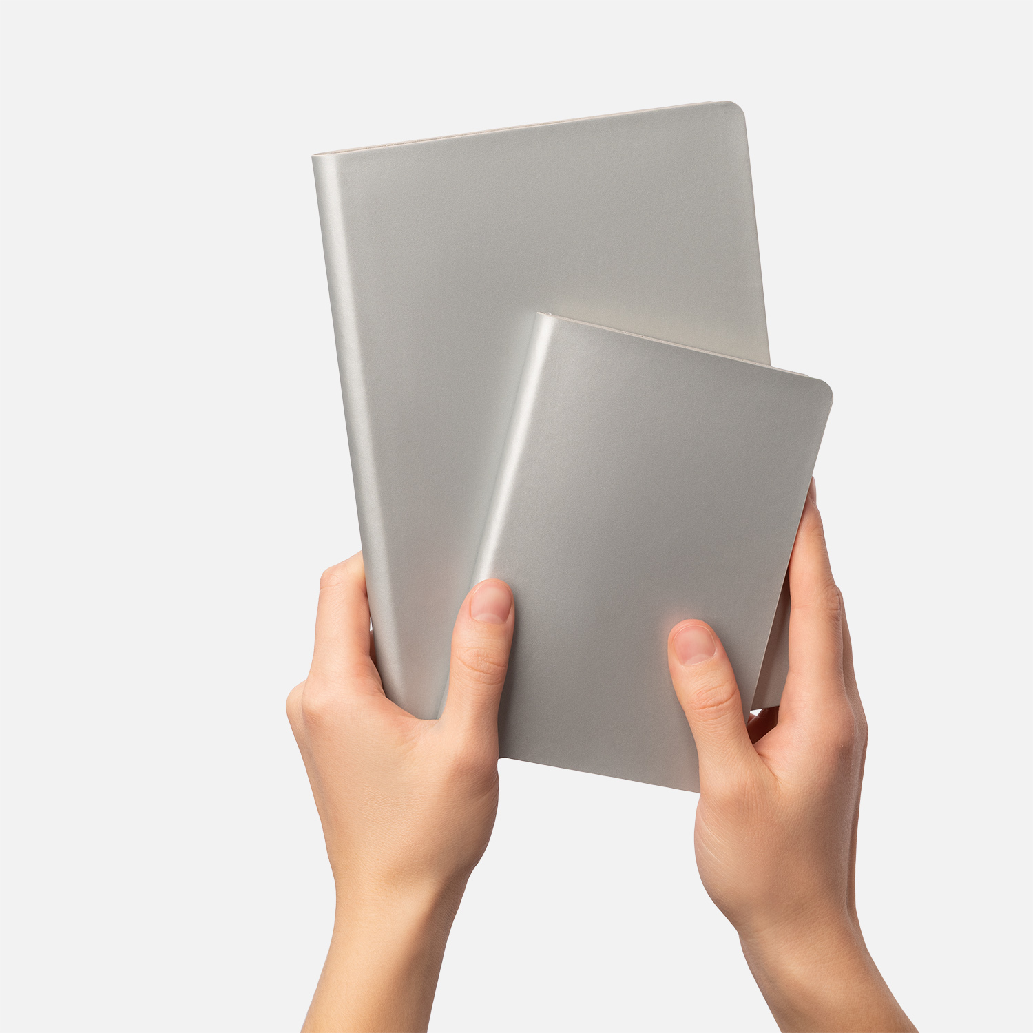 Ежедневник Спарк мини (Spark mini) A6 недатированный, серебряный-12