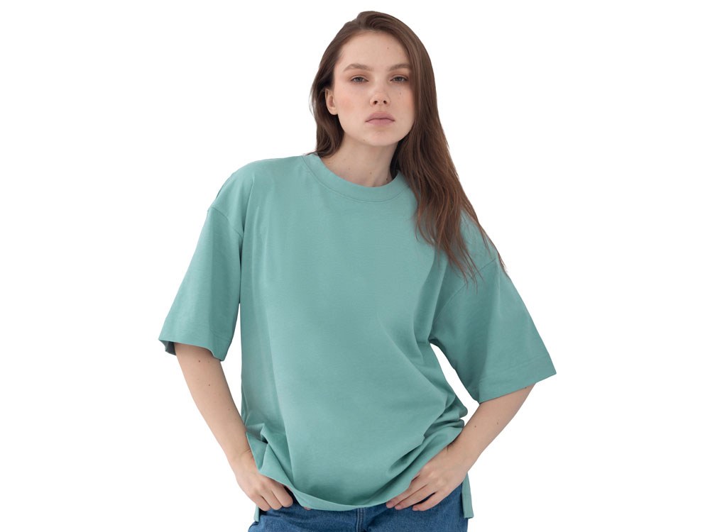 Футболка оверсайз Beta.01 унисекс, пыльный бирюзовый-1