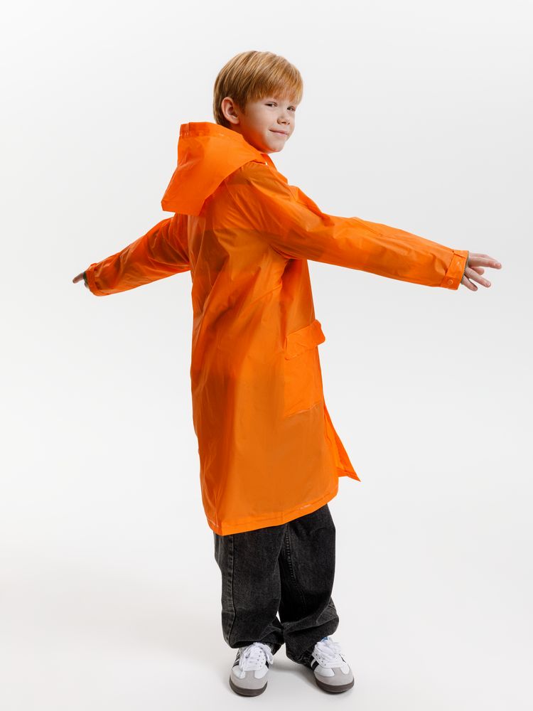 Дождевик детский RainDrop Kids, оранжевый-5