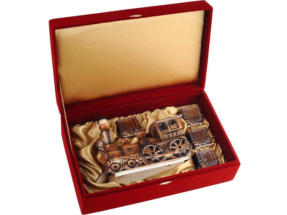 Набор для водки Железнодорожный состав-1