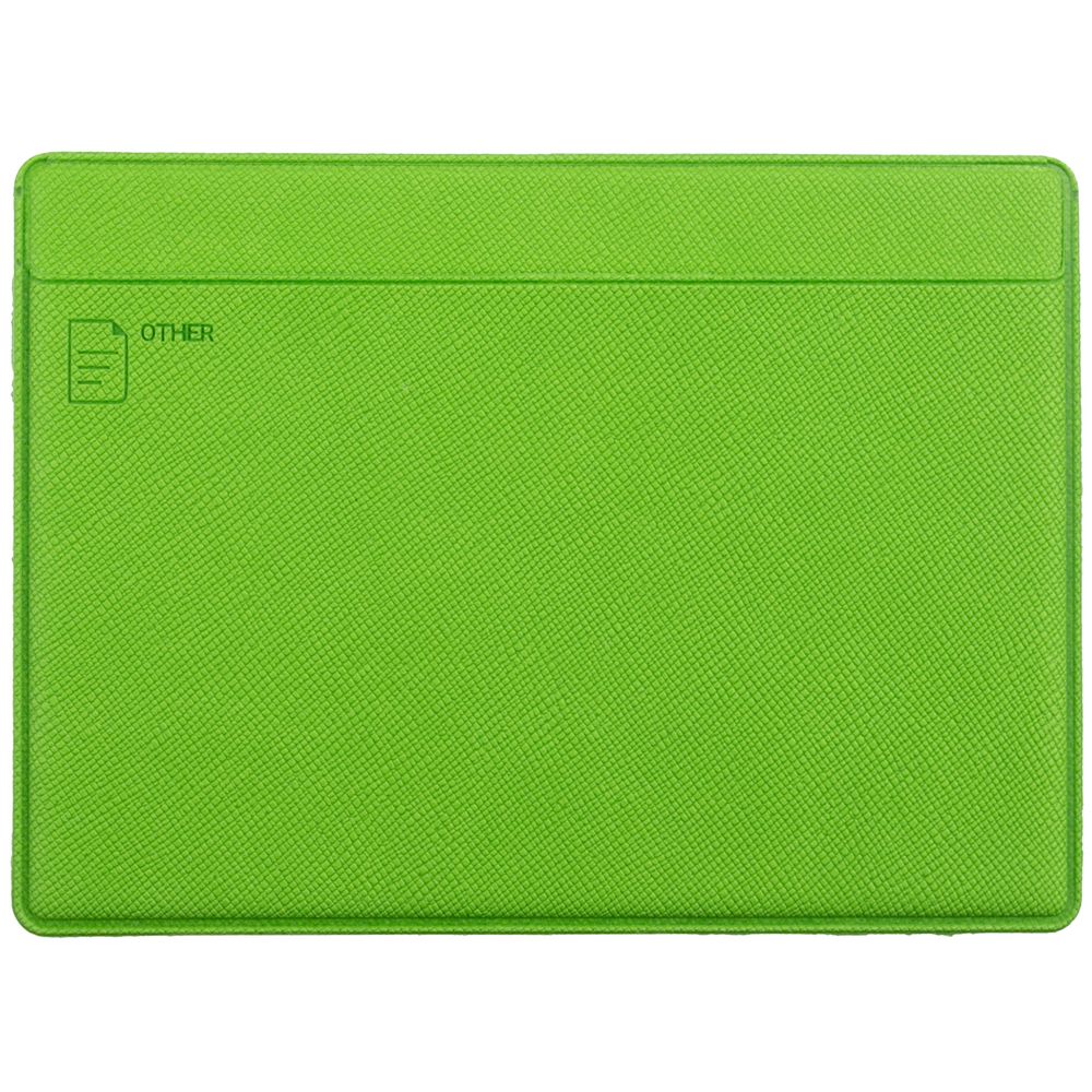 Обложка для автодокументов Devon Light, зеленая-1