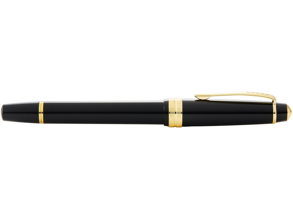 Перьевая ручка Cross Bailey Light Polished Black Resin and Gold Tone, перо F-4