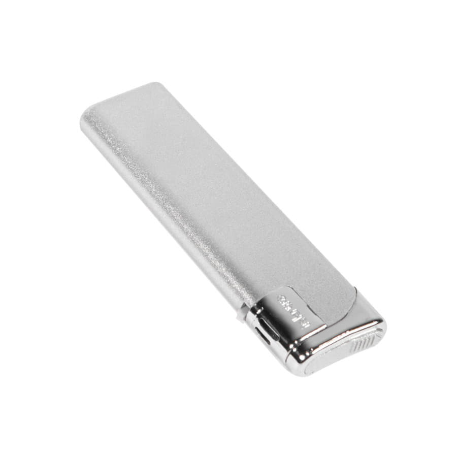 Зажигалка пьезо ISKRA, серебристый-1