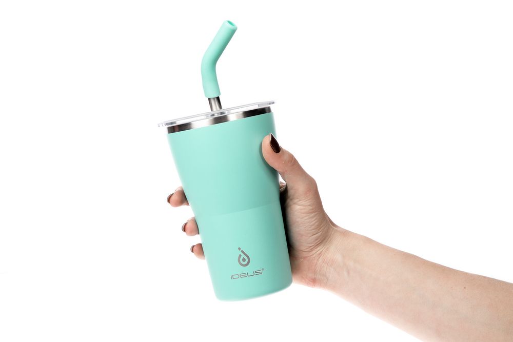 Термостакан Sapporo, бирюзовый-7