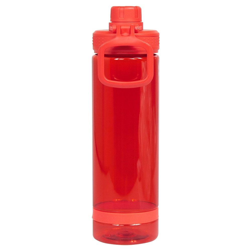 Пластиковая бутылка Oslo, Красный-2
