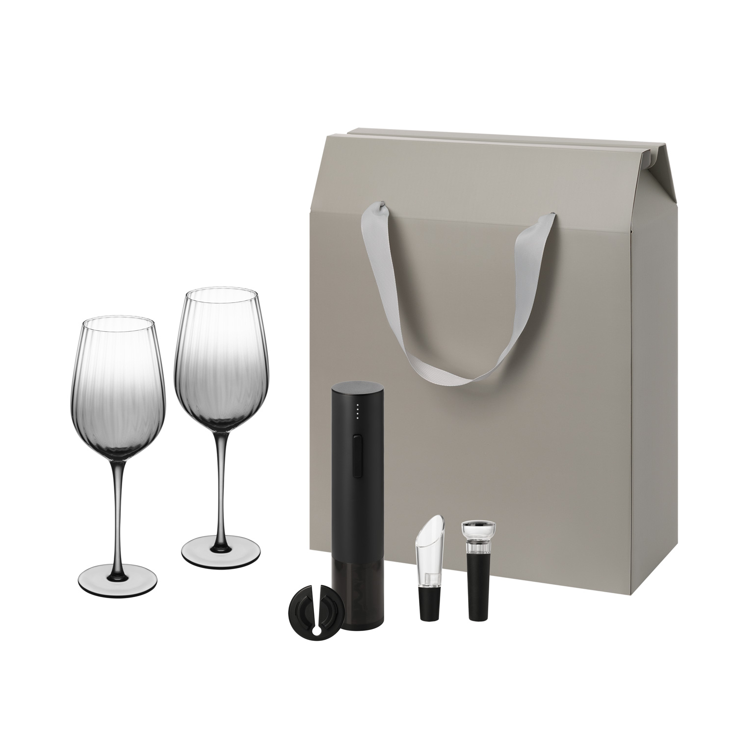 Подарочный набор Мансера (Mancera), Сакраменто (Sacramento) (2 бокала + набор для вина)-0