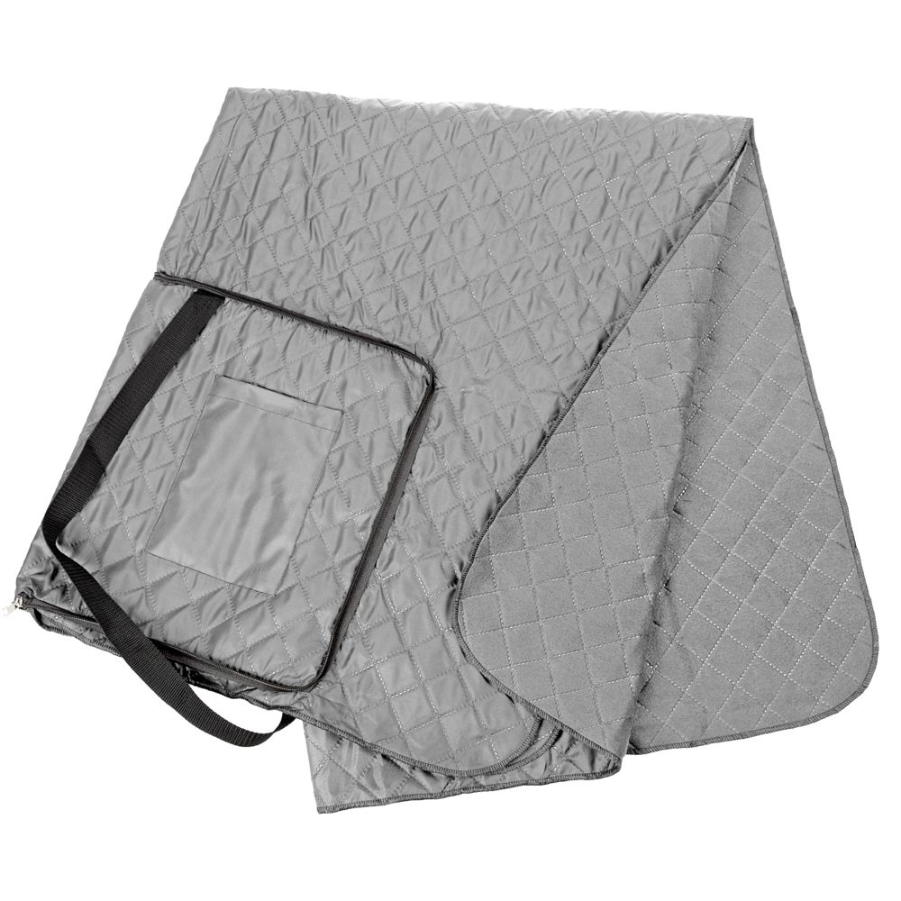 Плед для пикника Soft & Dry, серый-3