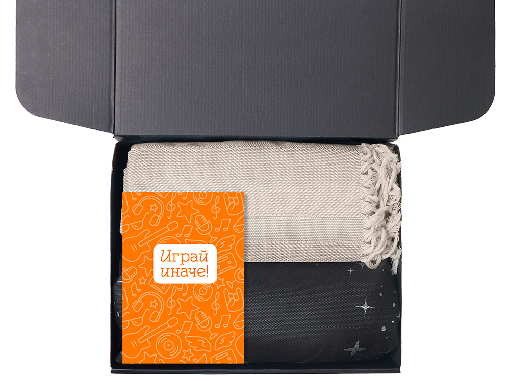 Подарочный набор Re:y. Haven  с пледом, кружкой и чаем-2