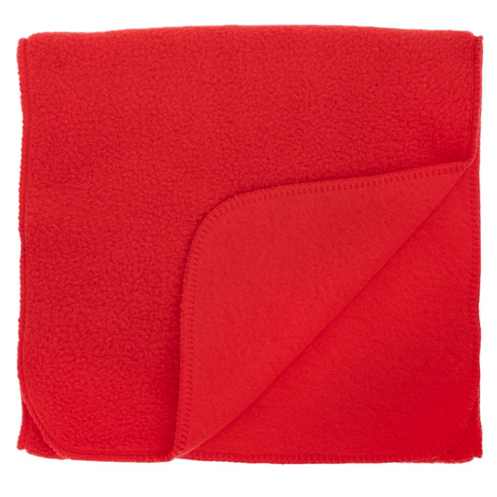 Шарф Fleecy, красный-1