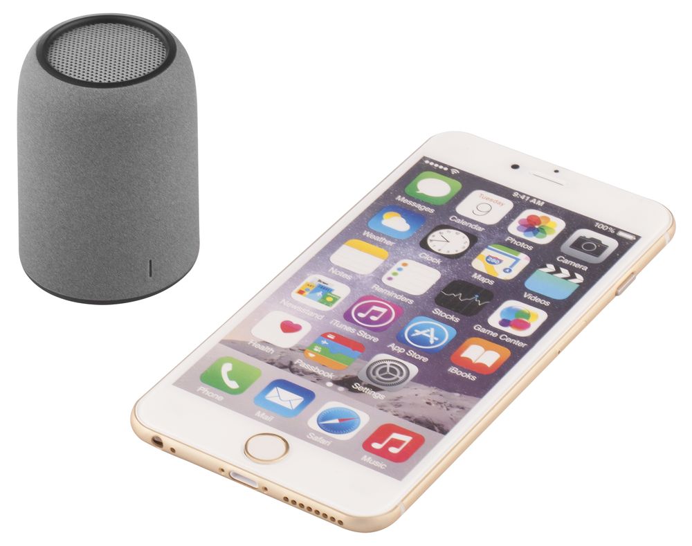 Беспроводная колонка Uniscend Grinder, серая-2