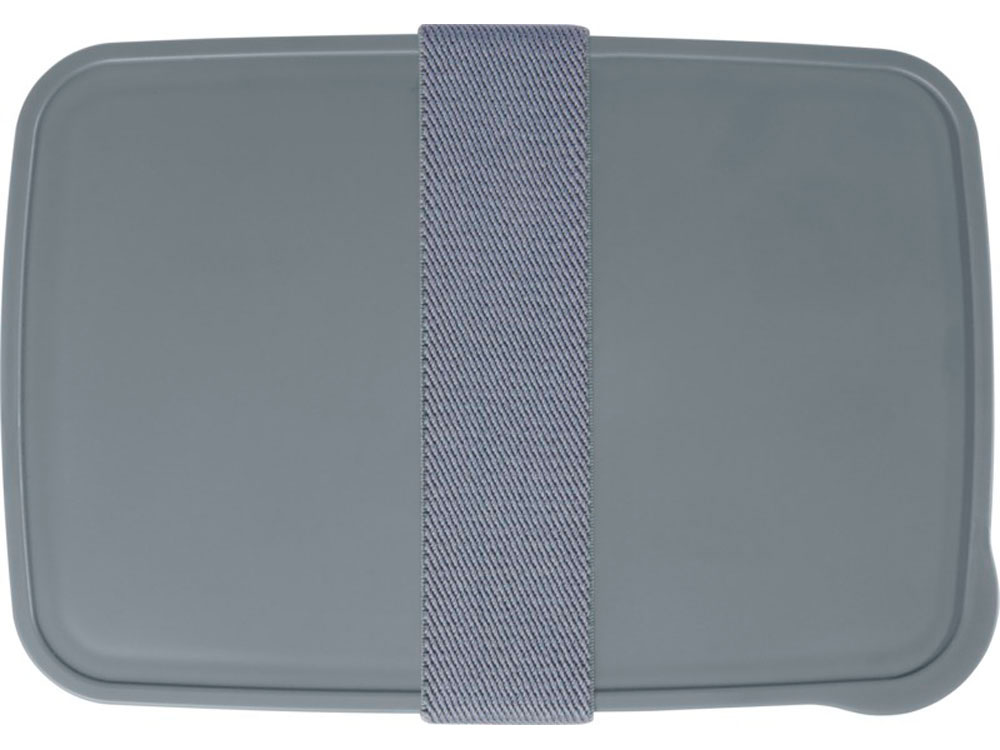 Dovi Контейнер для завтрака из переработанного пластика , серый-1