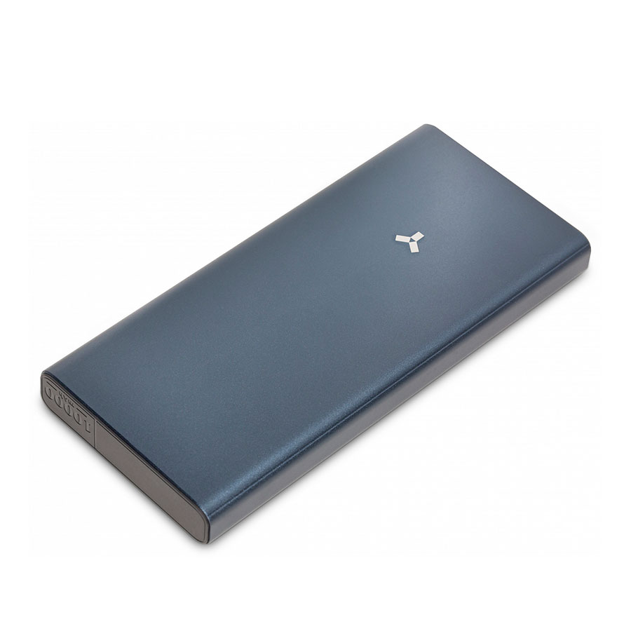 Внешний аккумулятор LAVA 10D, 10000 мАч, металл, синий, синий-0