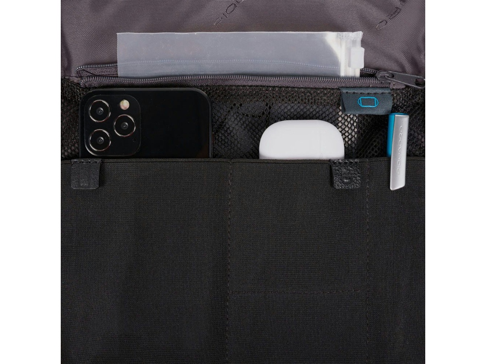 Сумка через плечо, Piquadro Brief, Черный-3