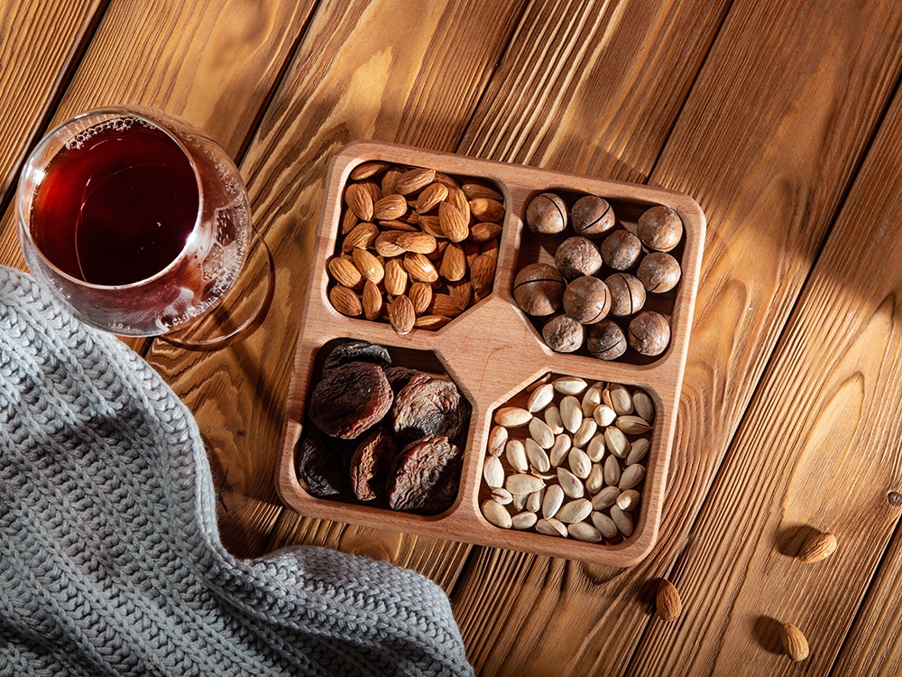 Менажница квадратная Snacks-5