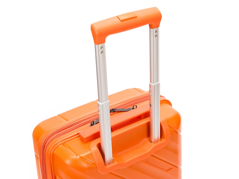 Чемодан TORBER В Отпуск, оранжевый, полипропилен, 36 х 21,5 х 55 см, 38 л-3