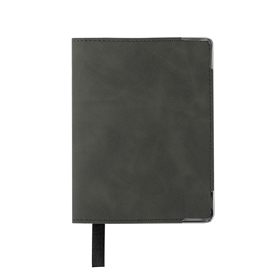 Обложка для паспорта Luma,темно-серая, темно-серый-0