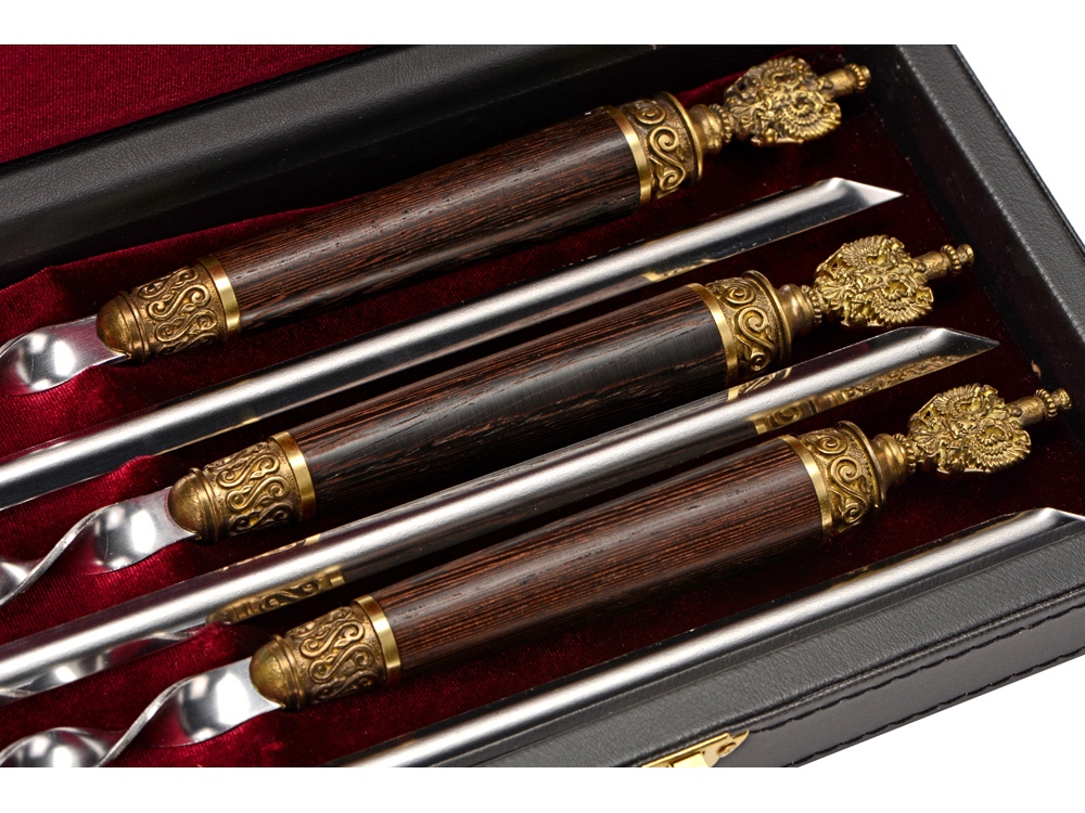 Набор шампуров Россия-1