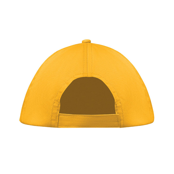 5 panel baseball cap, желтый-1