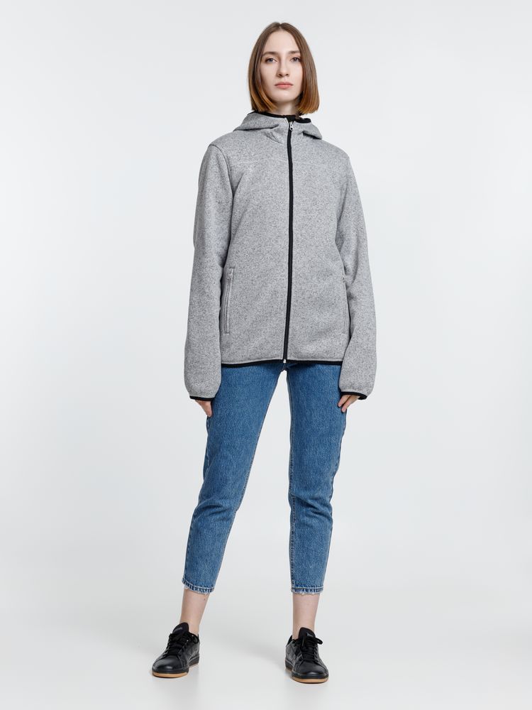 Куртка с капюшоном унисекс Gotland, серая-14