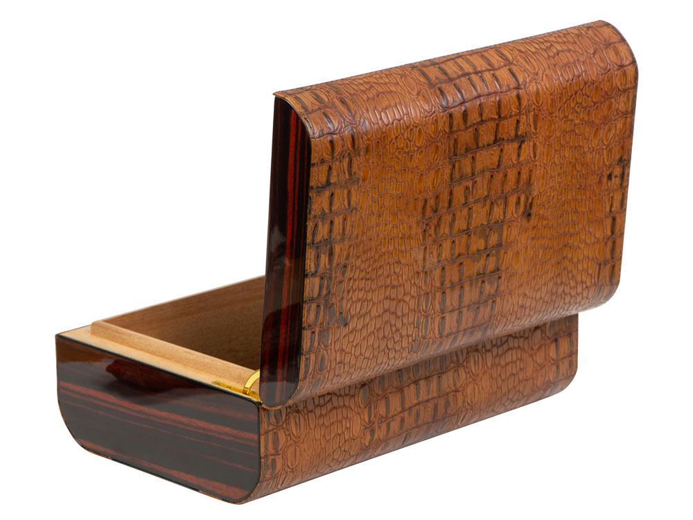 Хьюмидор с аксессуарами, коричневый-3