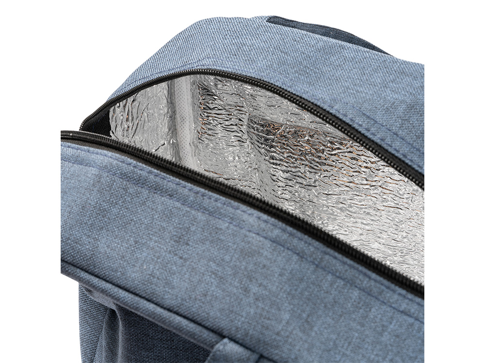 Сумка- холодильник из изотермического пластика Волт (WALT), деним-2