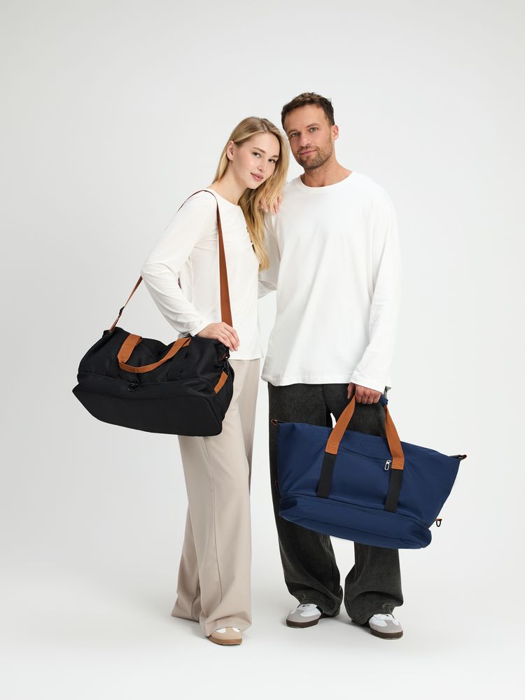 Сумка дорожная Incluso, черная-8