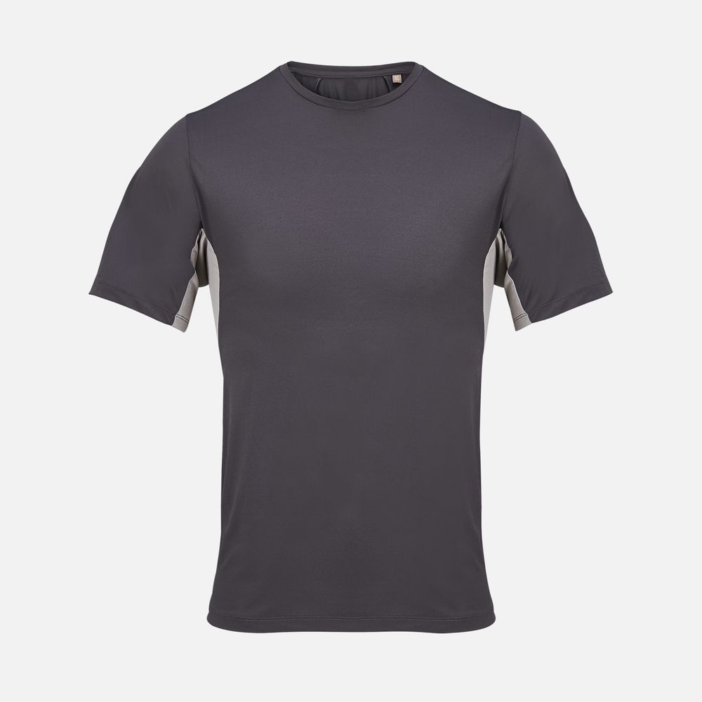 Футболка спортивная унисекс Storm, серая-0