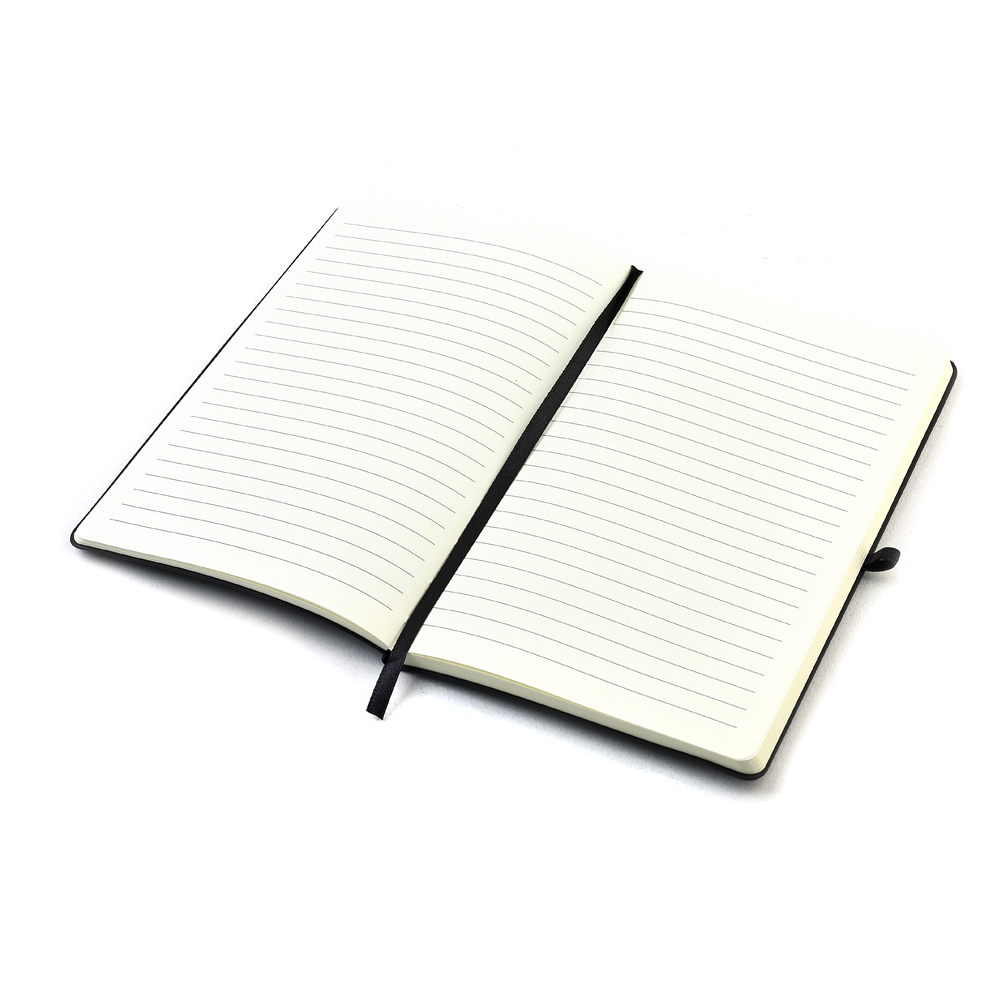 Блокнот А5 Legato в мягком переплёте, Черный-1