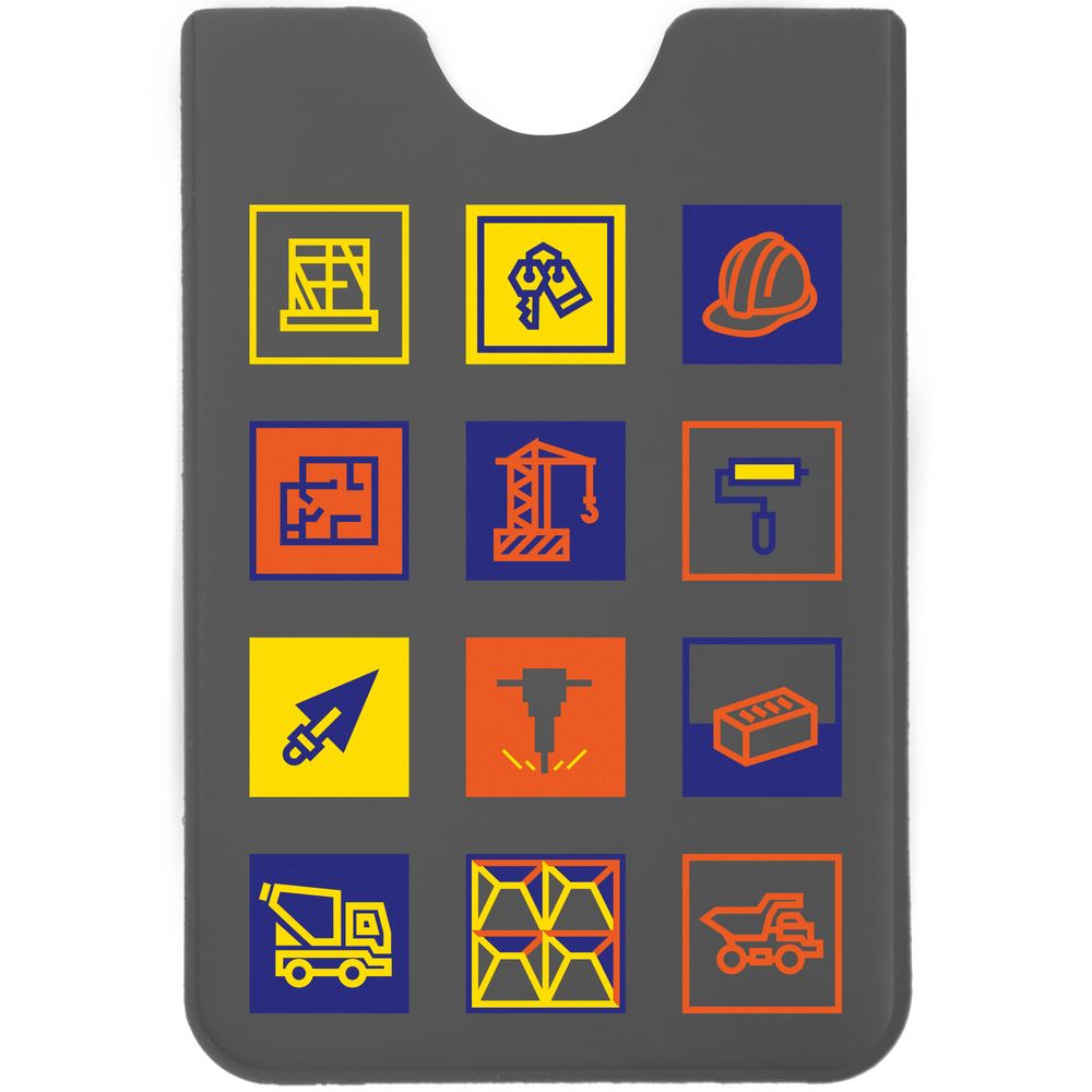 Чехол для карточки Industry, строительство-1