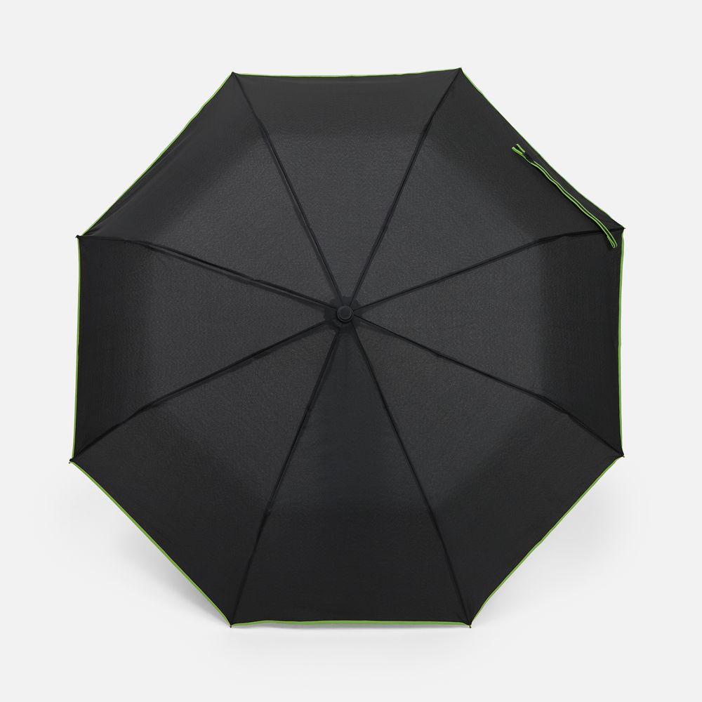 Зонт складной Edgeline, зеленое яблоко-2