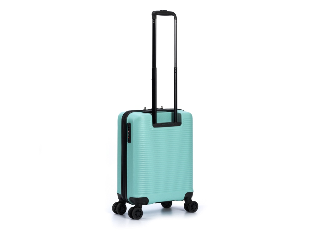 Чемодан TORBER Caspian, светло-зелёный, ABS-пластик, 38 х 20 х 54 см, 35 л-1