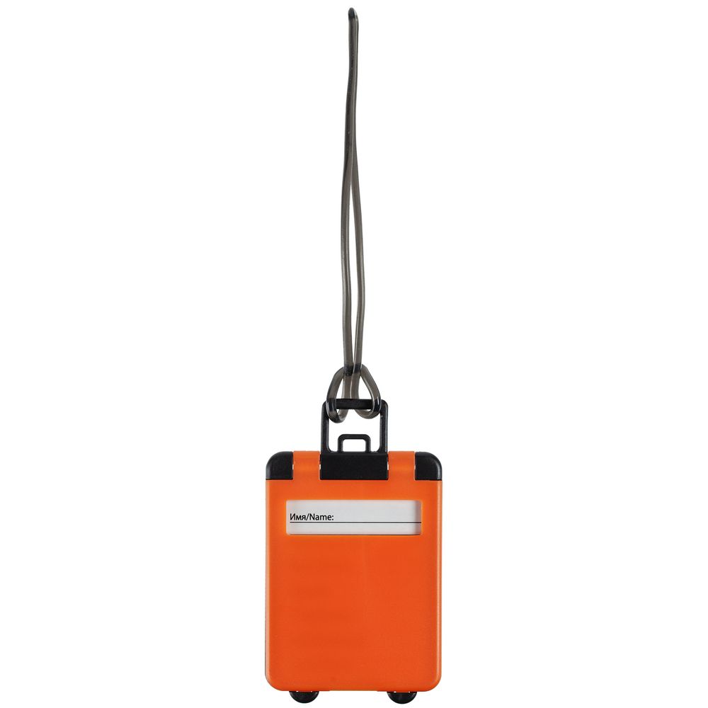 Бирка для багажа Trolley, оранжевая-1