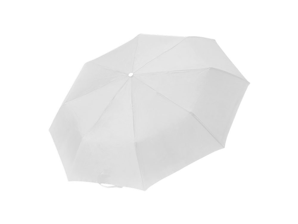 Складной механический зонт YAKU, белый-1
