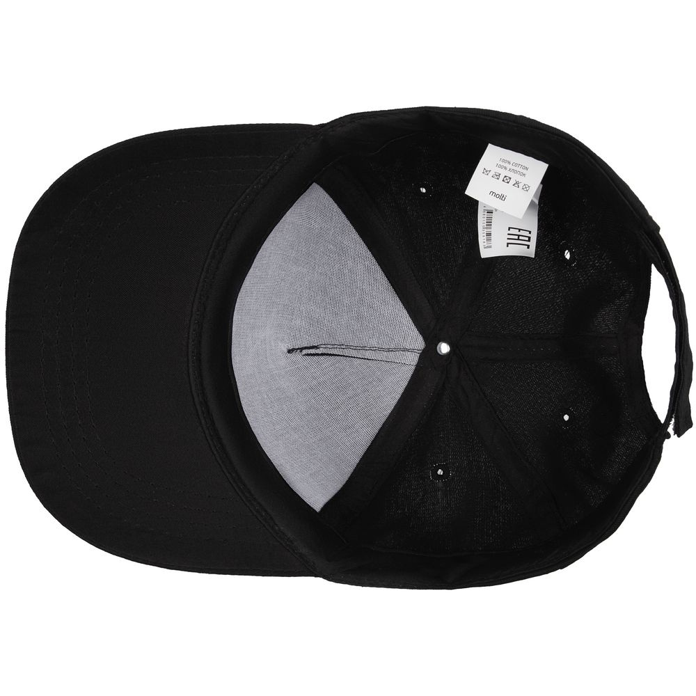 Бейсболка Promo, черная-1