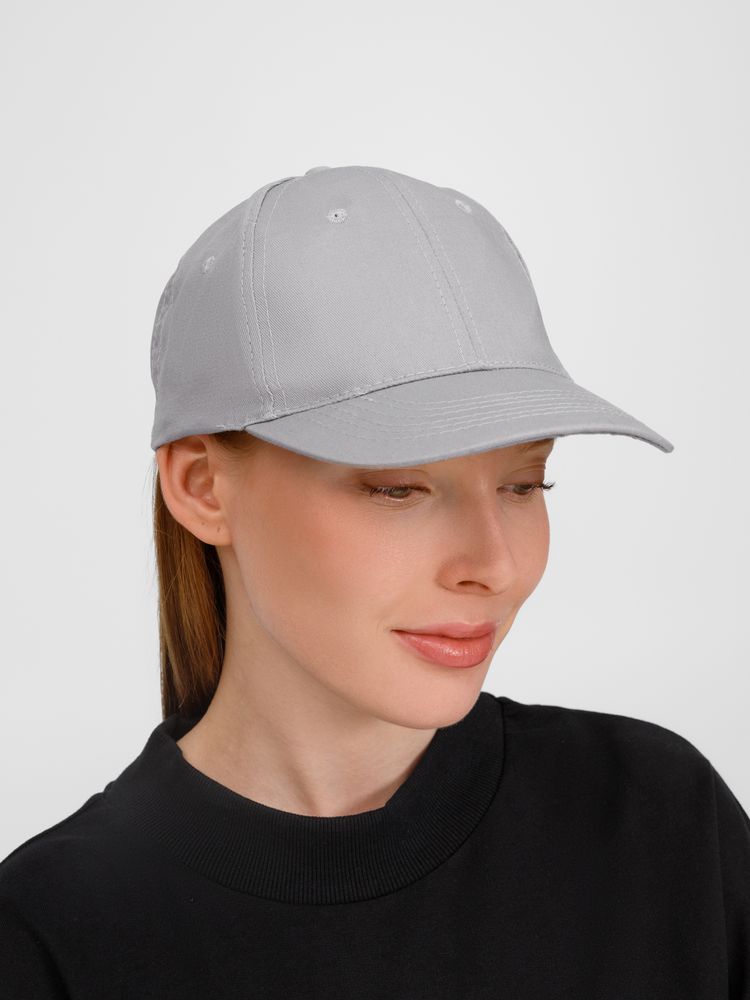 Бейсболка Apollo, серая-3