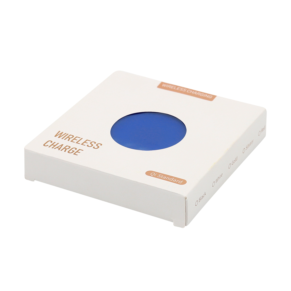 Беспроводное зарядное устройство Flappy 10W, Синий-3