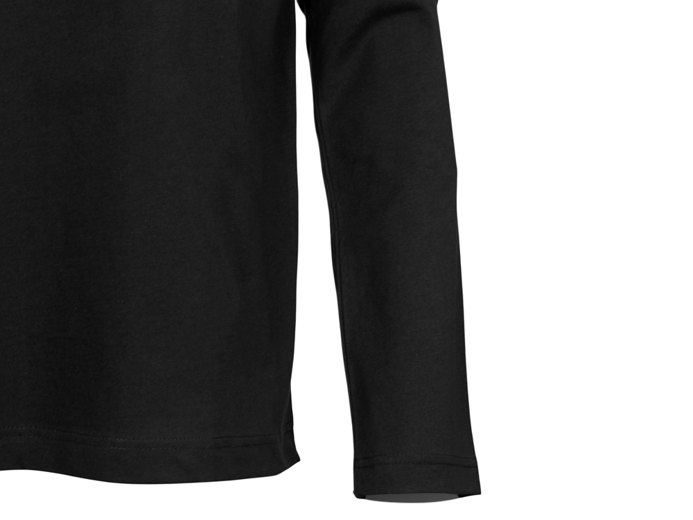 Лонгслив оверсайз Berlin унисекс, черный-11