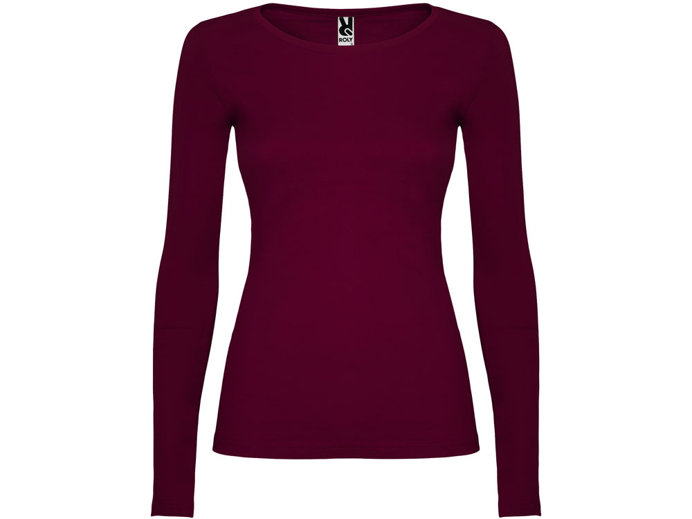 Футболка с длинным рукавом Extreme женская, гранатовый-0