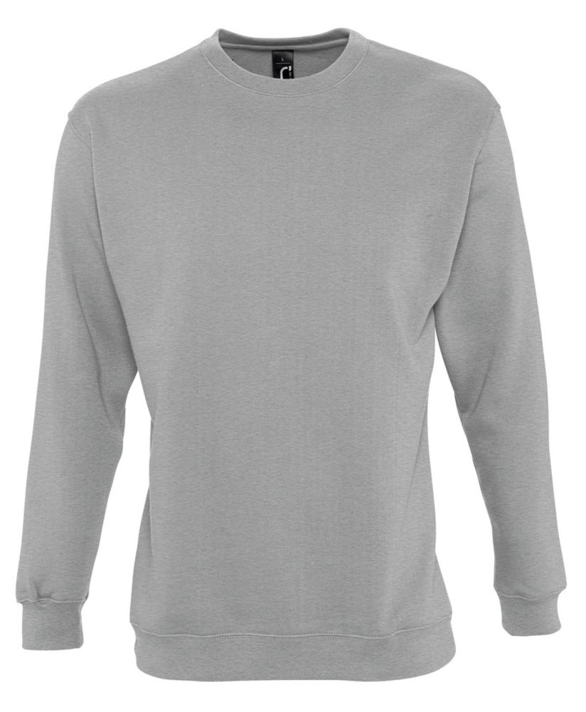 Толстовка New Supreme 280, серый меланж-1