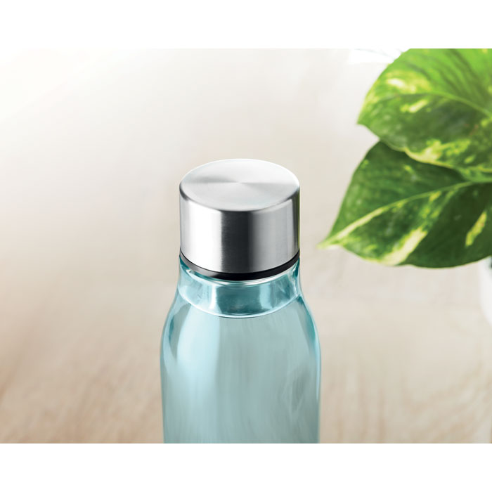 Стеклянная бутылка 500 мл, прозрачно-голубой-8