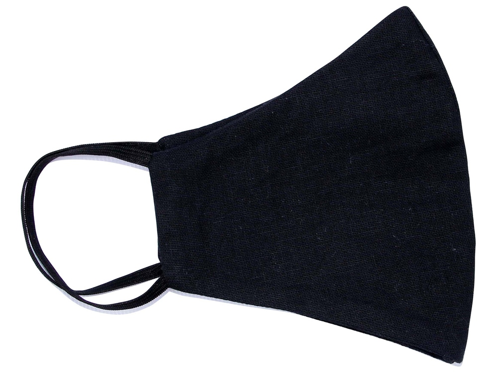 Хлопковая защитная маска для лица многоразовая анатомической формы без шва-5