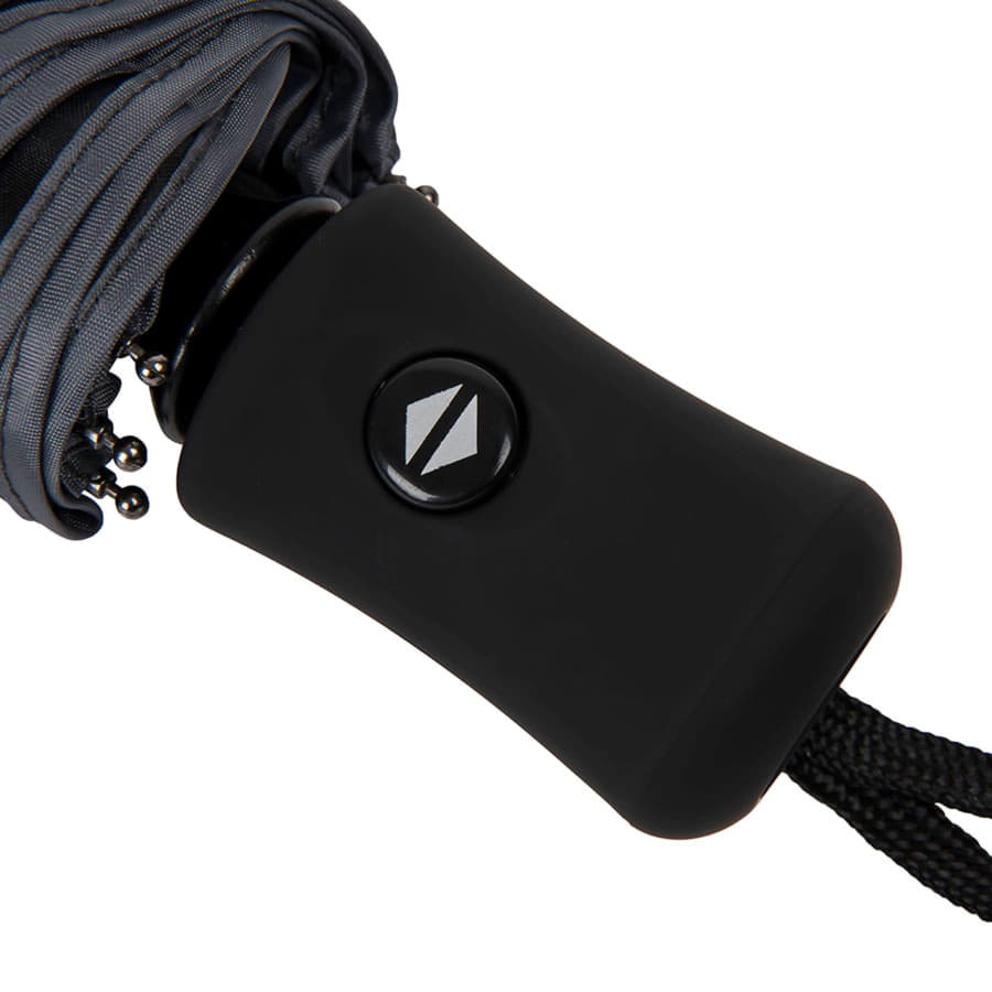 Зонт LONDON складной, автомат; черный; D=100 см; 100% полиэстер, черный-3