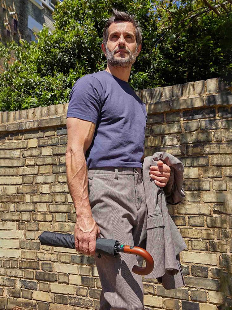 Зонт складной Magnum Auto, черный-2