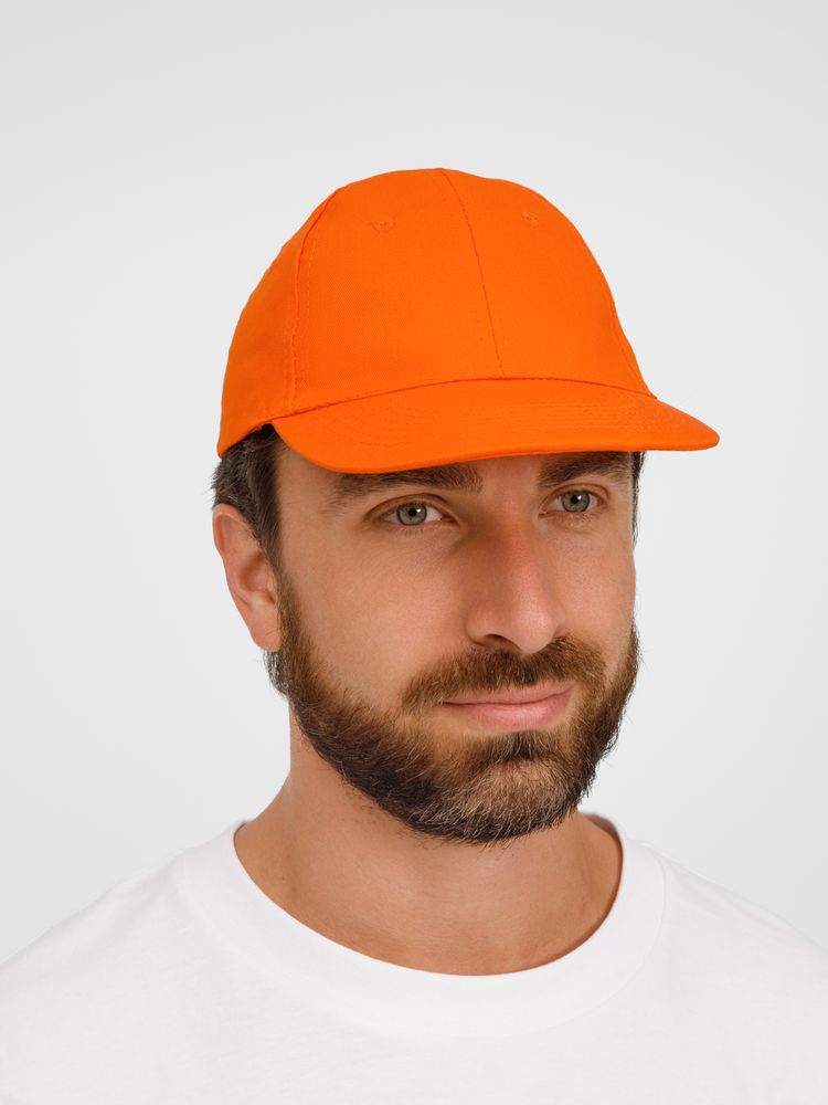 Бейсболка Apollo, оранжевая-2
