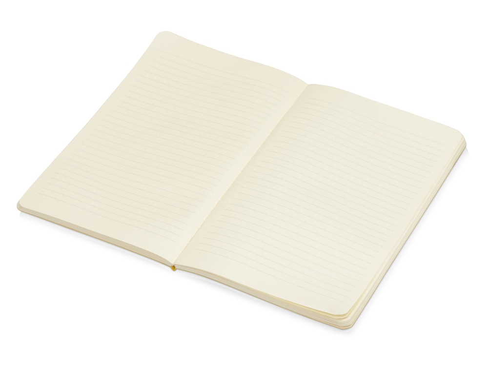 Блокнот А5 Softy 13*20,6 см в мягкой обложке, желтый-1