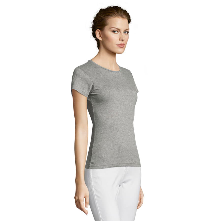 Футболка женская REGENT MISS 150, серый меланж-5