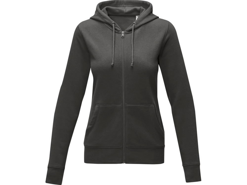 Женская толстовка на молнии Theron, storm grey-1