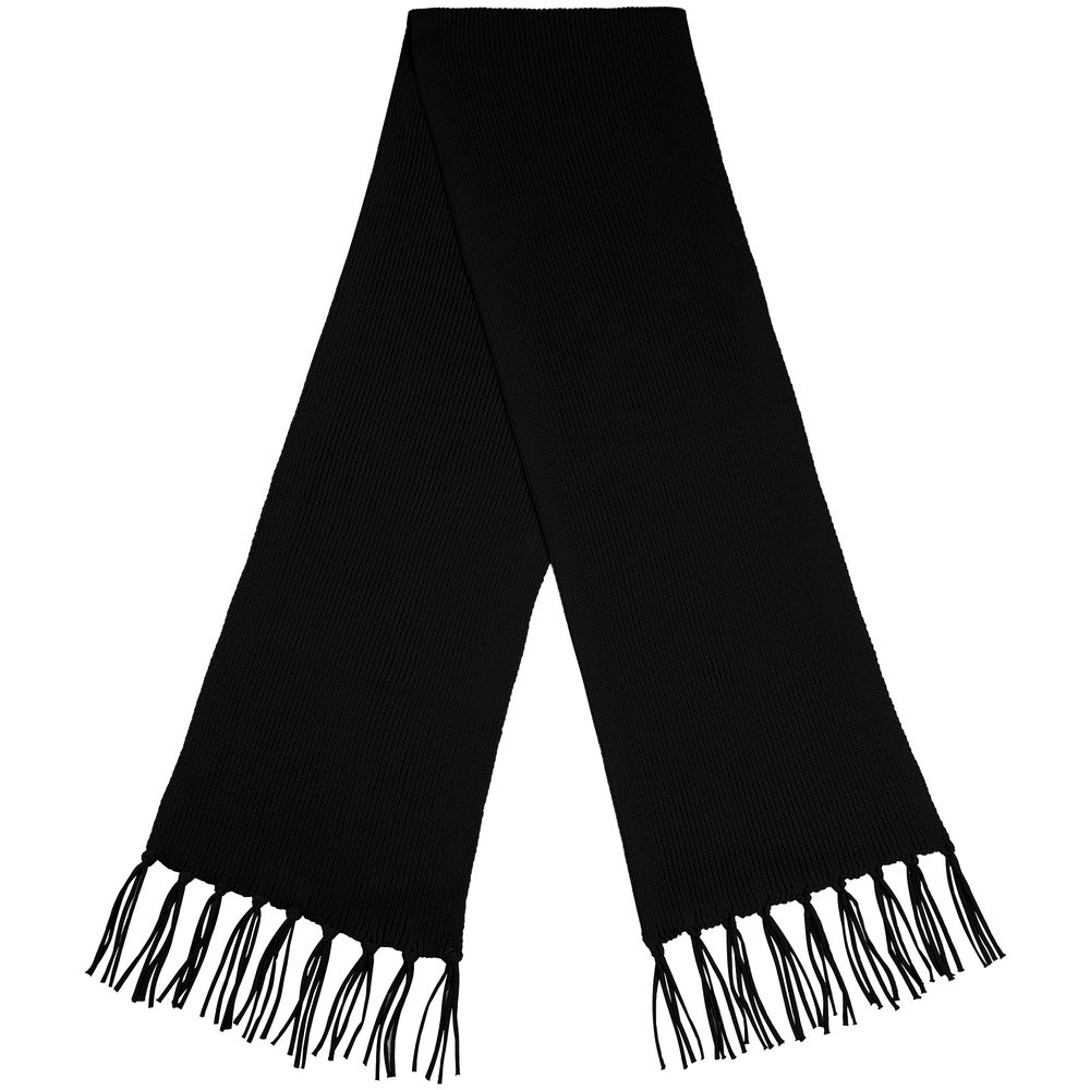 Шарф Flette, черный-2