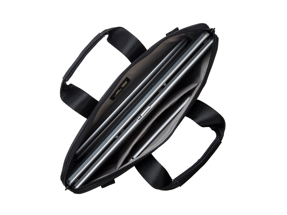 Сумка для ноутбука 15.6 из кожзама 8930, черный-6