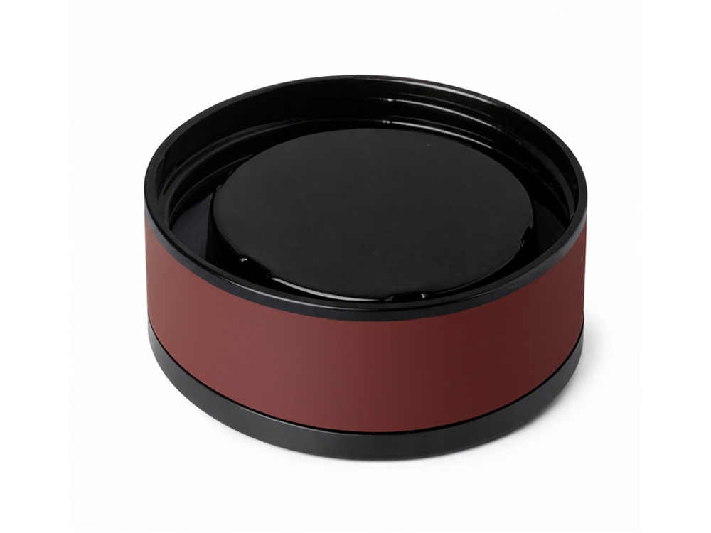 Термос Confident с покрытием soft-touch 420мл, бургунди-8